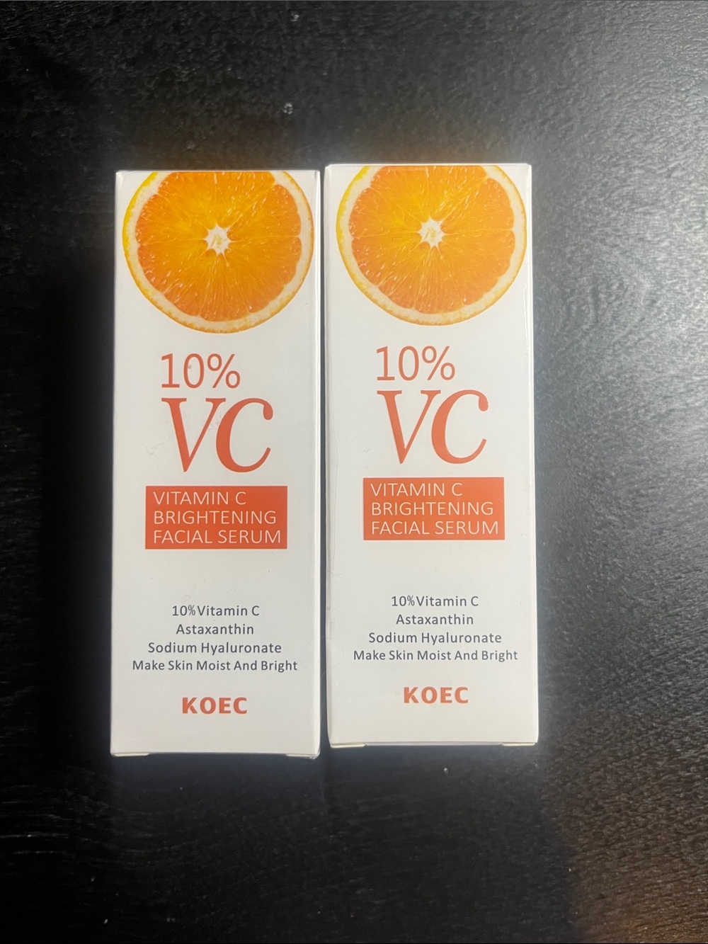 KOEC 10% VC Vitamin C Brightening Facial Serum - Bundle of 2
